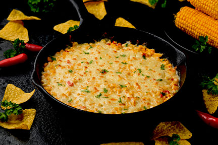 Irish Creamed Cord in skillet