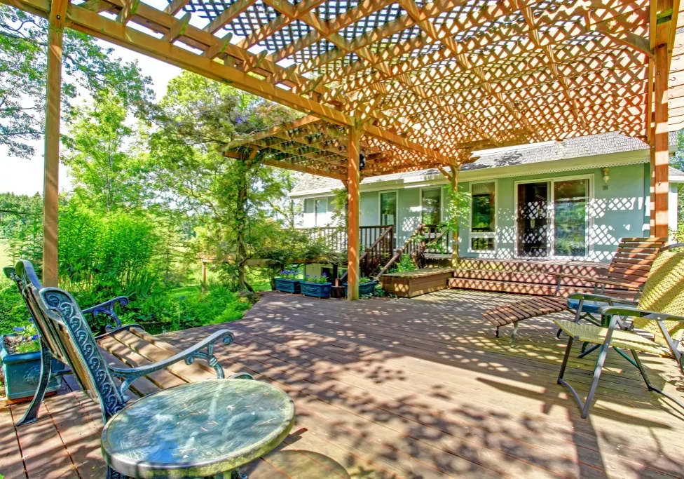 Cedar Timbers for Pergolas