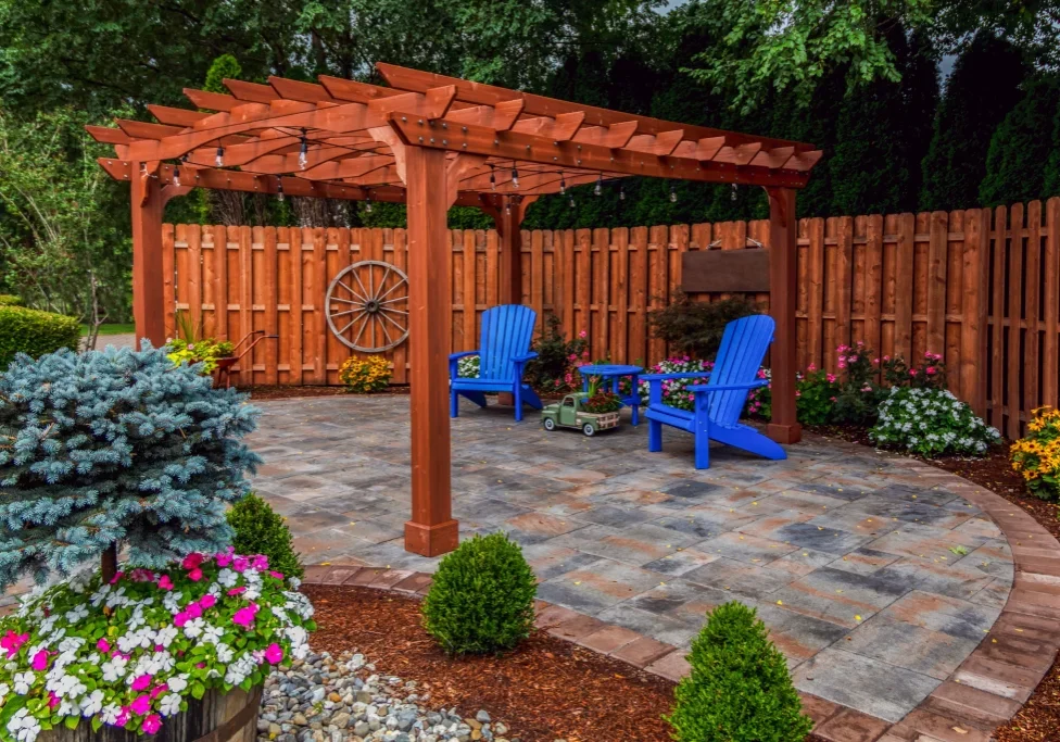 Redwood Timbers for Pergolas